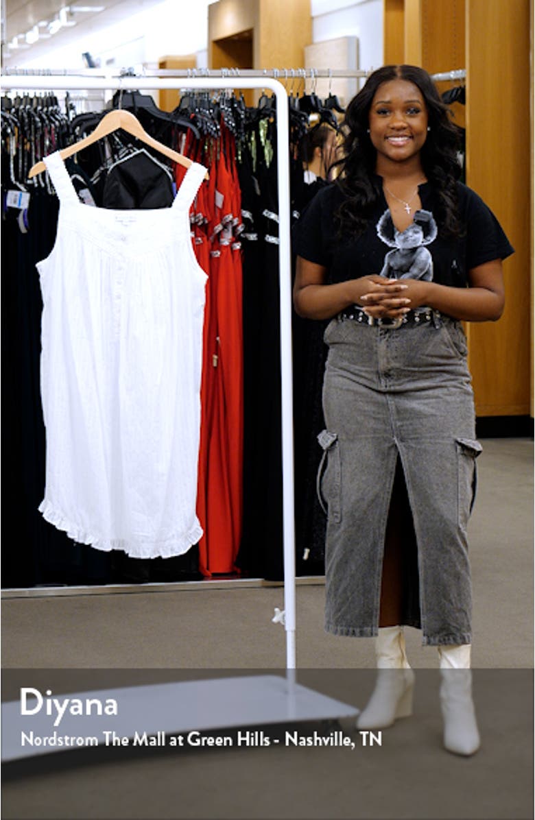 Cotton Dobby Stripe Chemise, sales video thumbnail