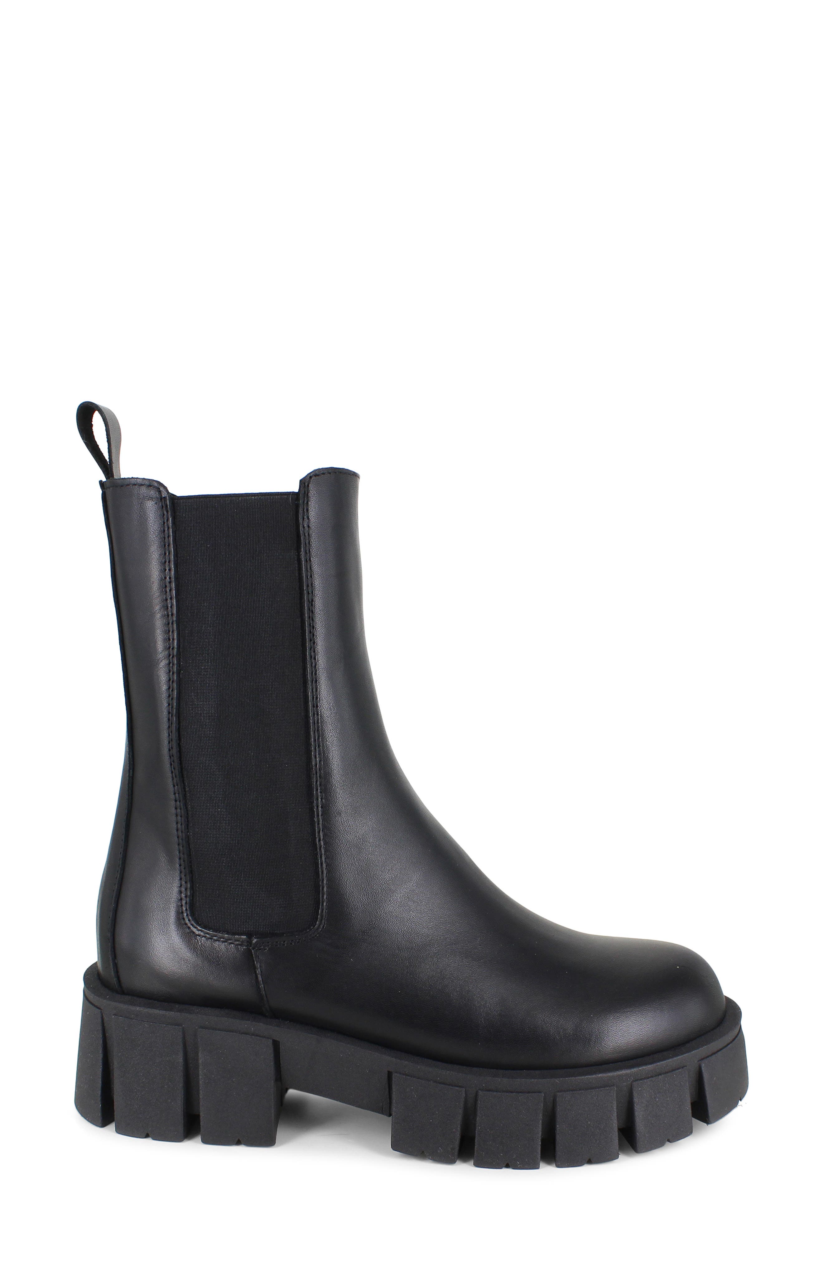 ZIGI Miruzka Waterproof Chelsea Boot, Alternate, color, Black