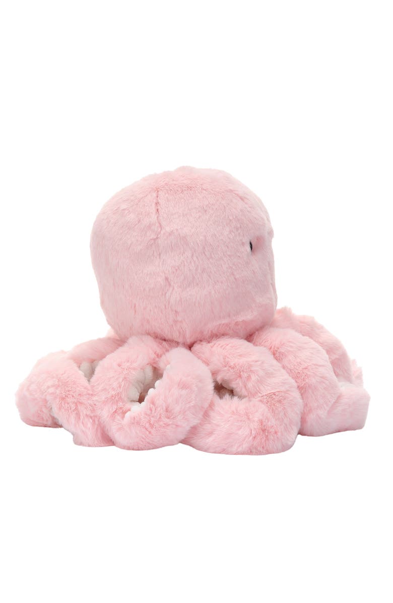 Lambs & Ivy Sea Dreams Plush Octopus Stuffed Animal Toy - Bubbles, Alternate, color, Pink