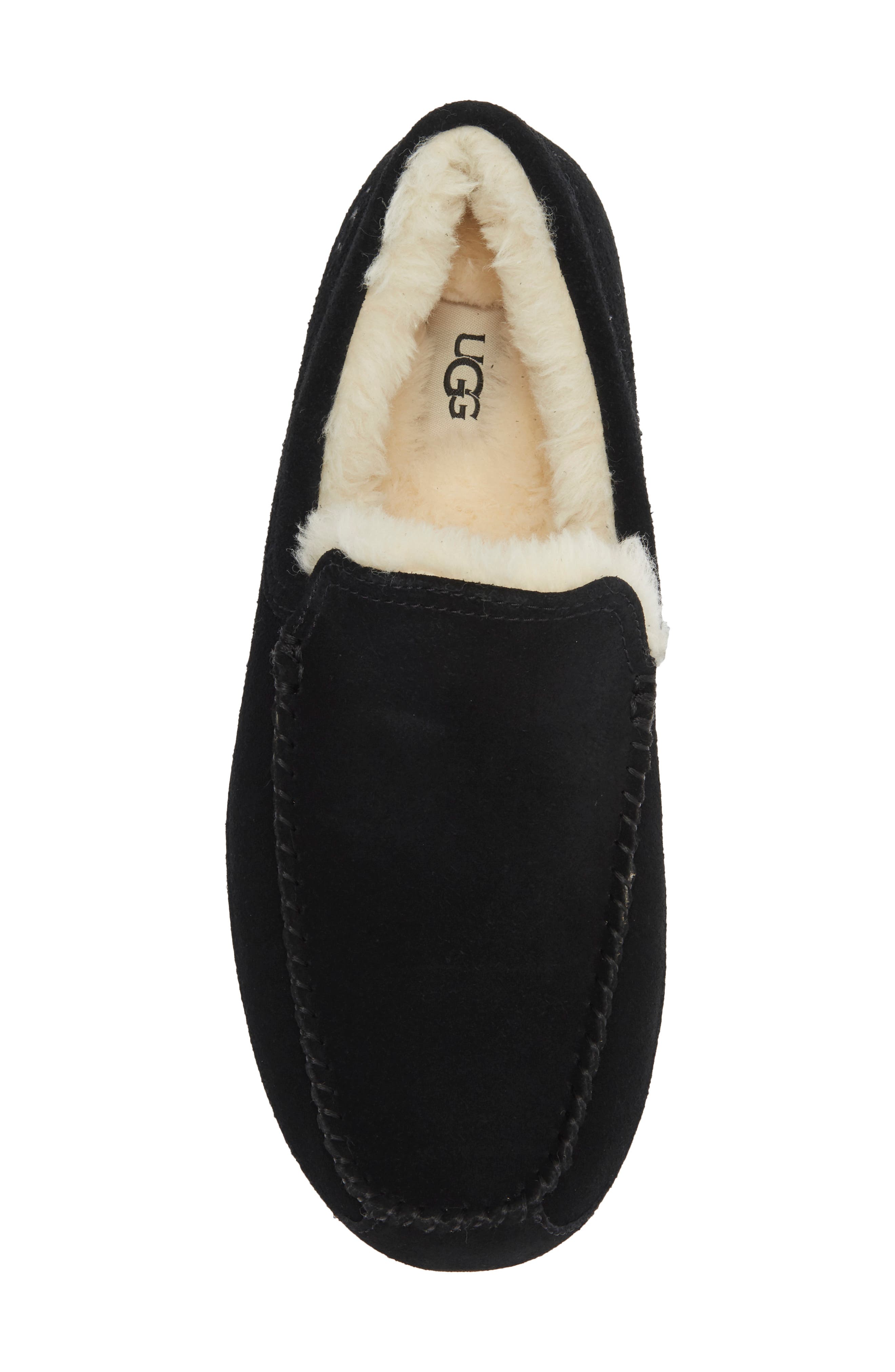 Linscot Slipper, Alternate, color, BLACK