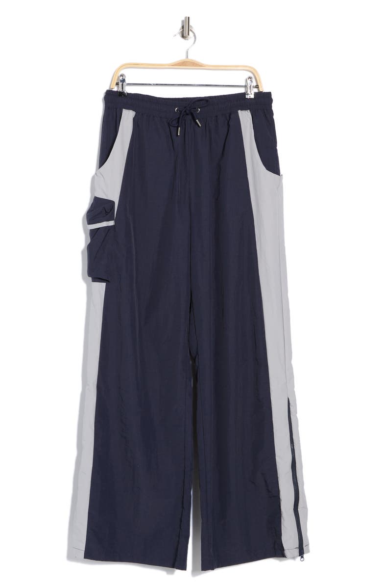 AMERICAN STITCH Two-Tone Parachute Pants, Alternate, color, Blue