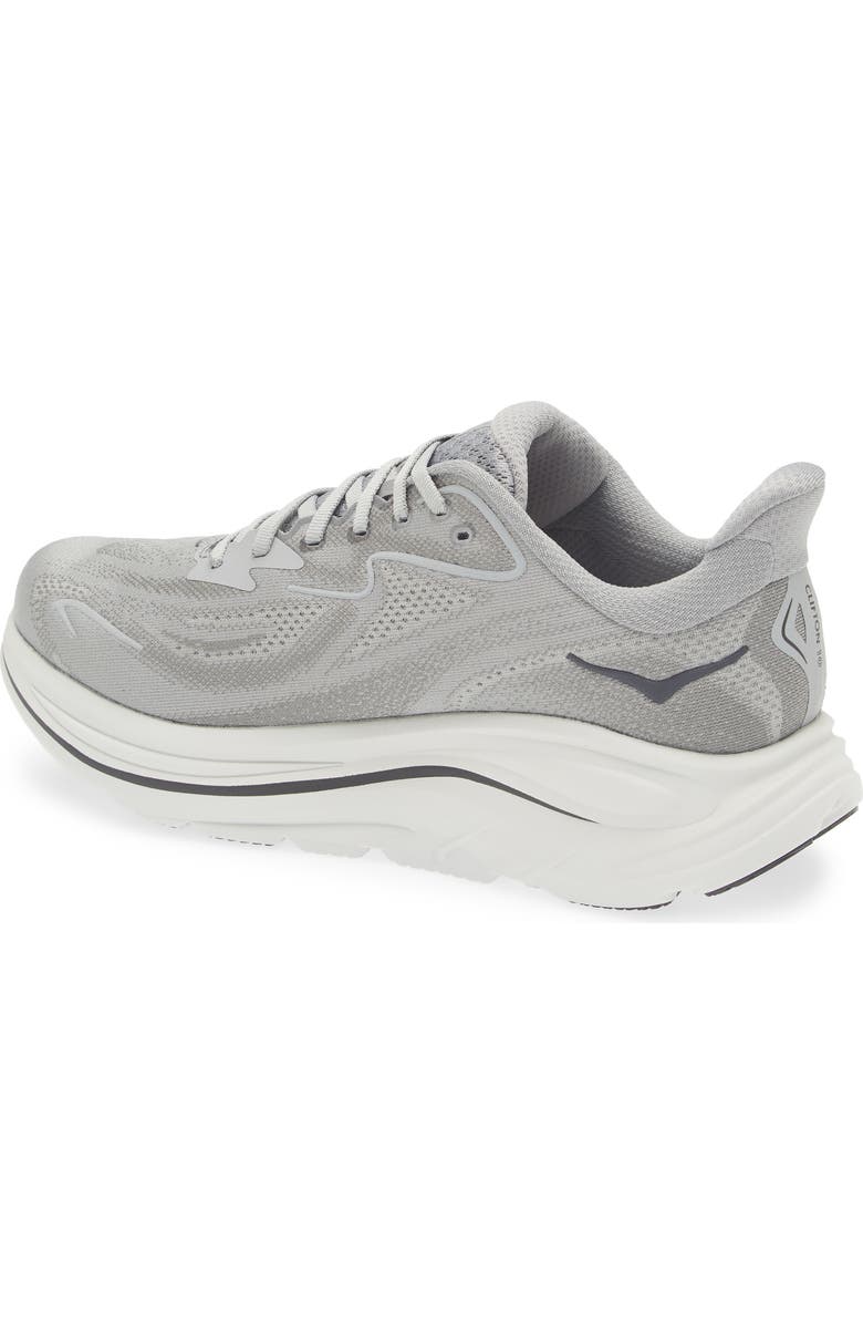 HOKA Clifton 10 Running Shoe - Wide Width Available, Alternate, color, Galactic Grey / Asteroid