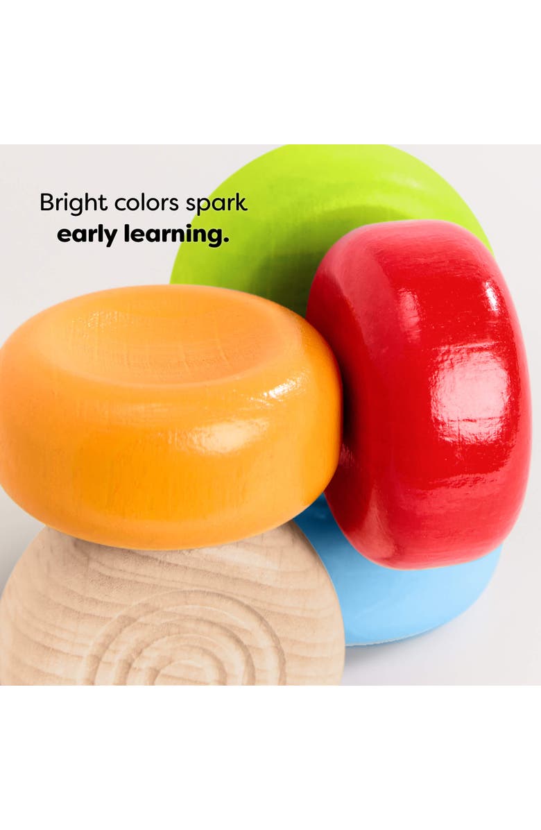 HABA Color Drops Wooden Baby Grasping & Teether Toy, Alternate, color, Multi
