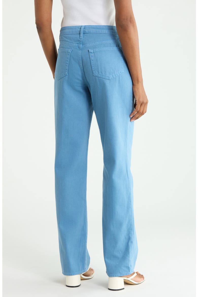 Jones High Waist Stovepipe Straight Leg Jeans, Alternate, color, HARBOR BLUE