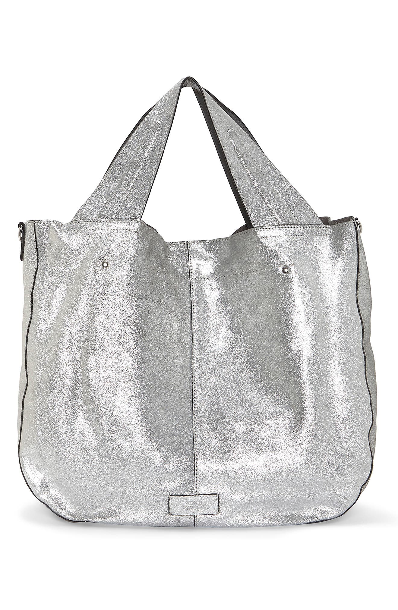 Miki Tote Bag, Alternate, color, SILVER 06