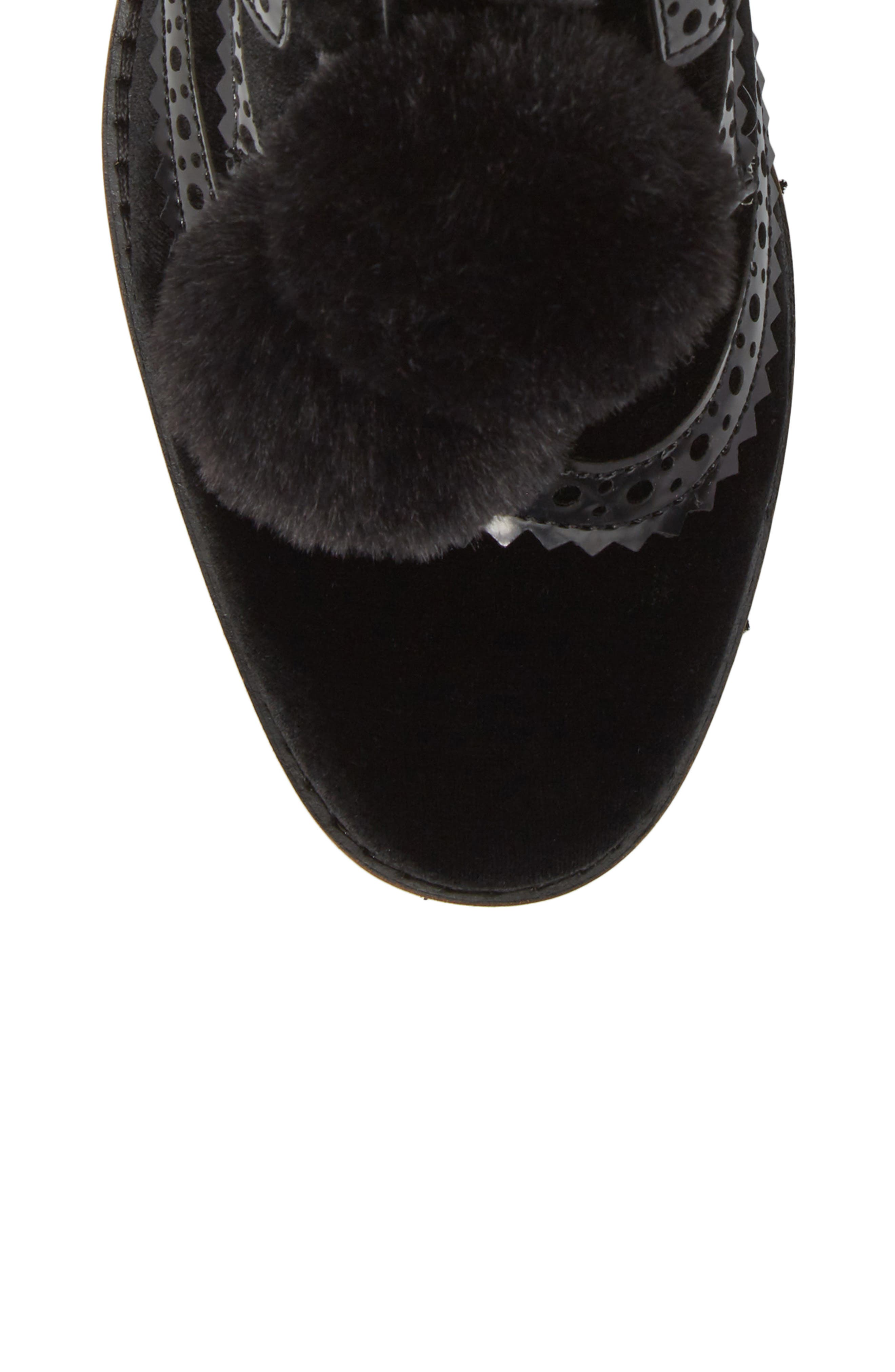 Sam Edelman Dahl Oxford with Faux Fur Pompom, Alternate, color, 