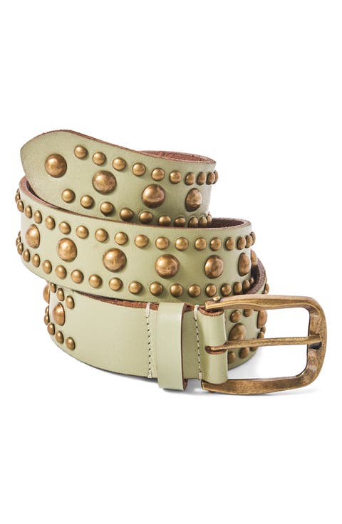 We the Free Sola Studded Leather Belt