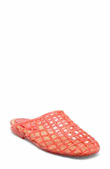 Sophie Clear Woven Mule