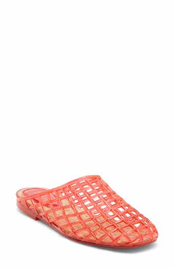 Sophie Clear Woven Mule