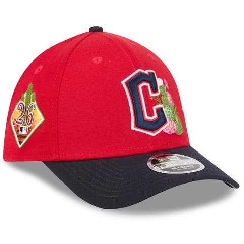Men's New Era  Red/Navy Cleveland Guardians 2026 Spring Training M-Crown 39THIRTY Flex Hat