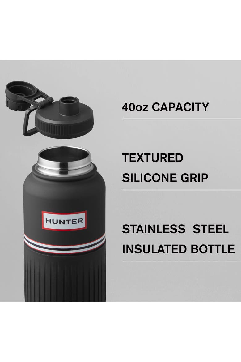 GoGrip Hydration Stainless Steel Tumbler with Carry Handle, Alternate, color, Black