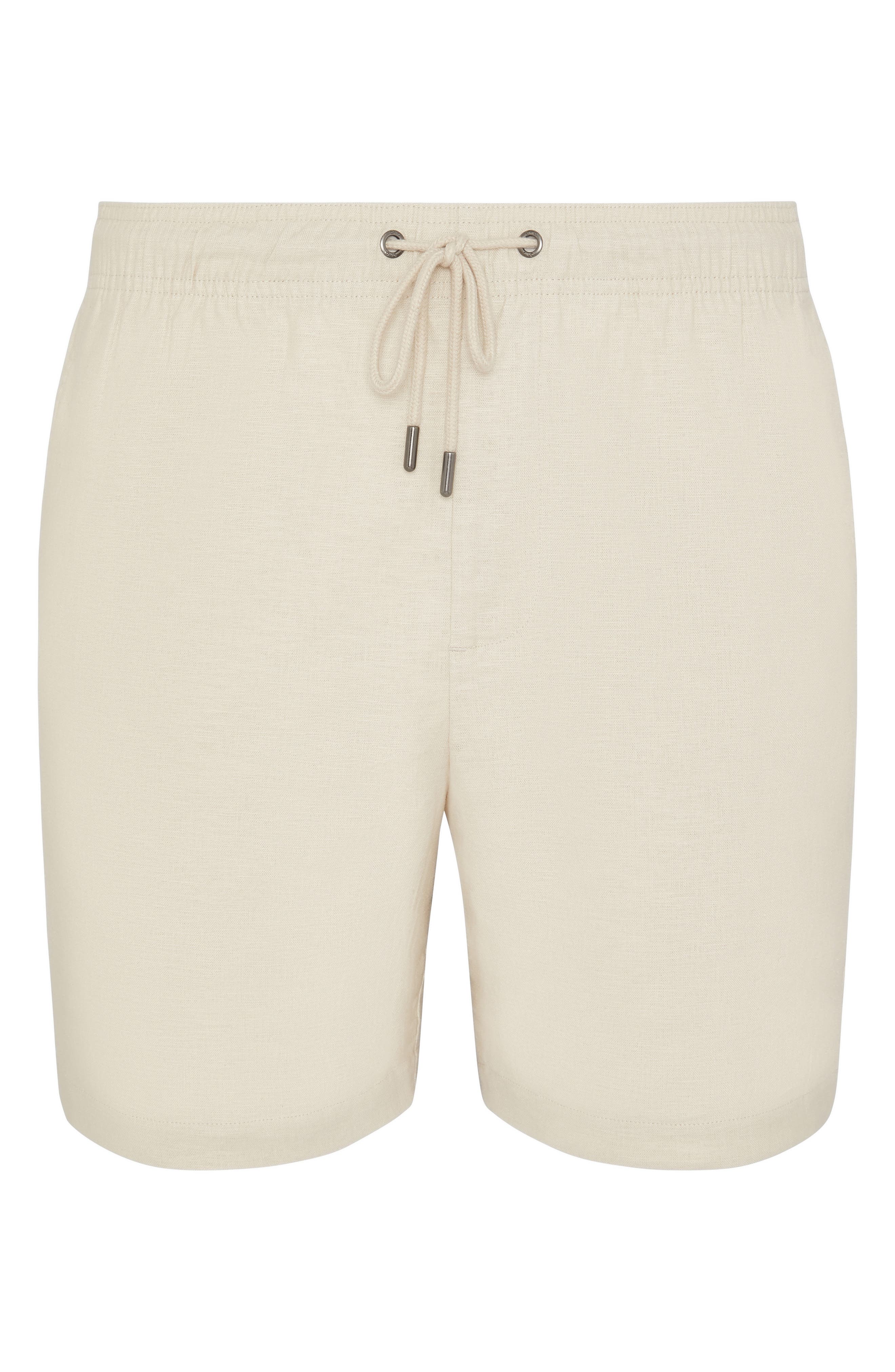 Onia Stretch Linen Blend Pull-On Shorts