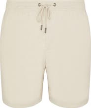 Onia Stretch Linen Blend Pull-On Shorts