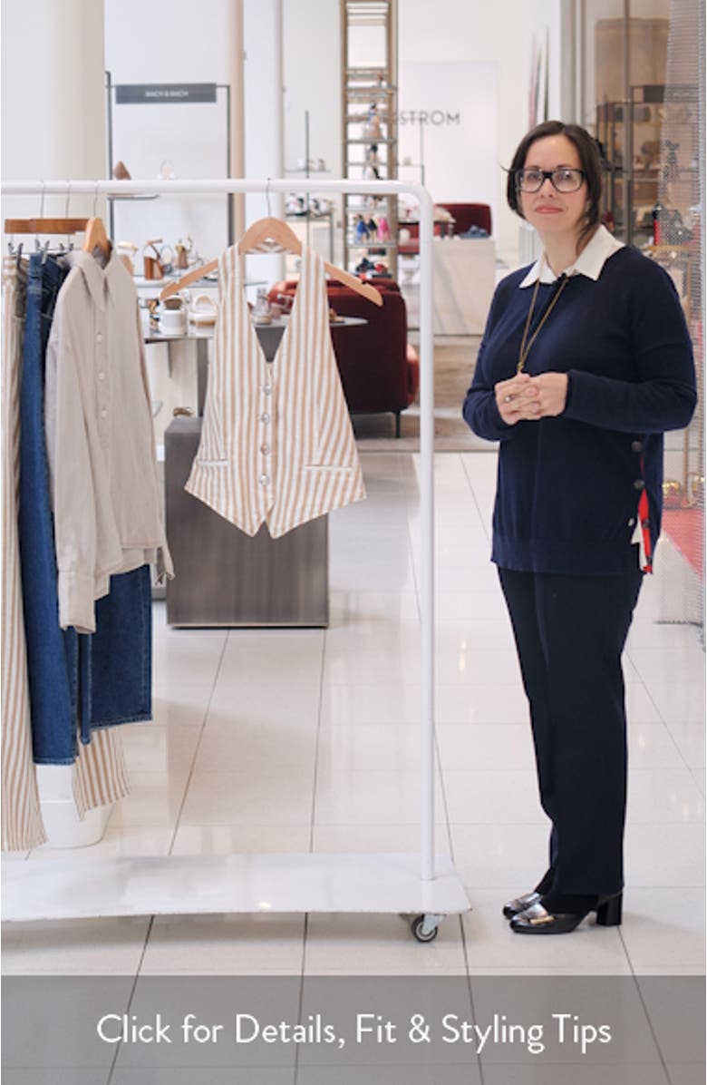 Ethel Button-Up Vest, sales video thumbnail