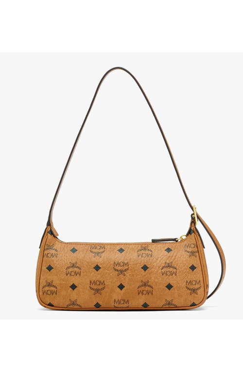 Mcm Aren Shoulder Bag In Brown