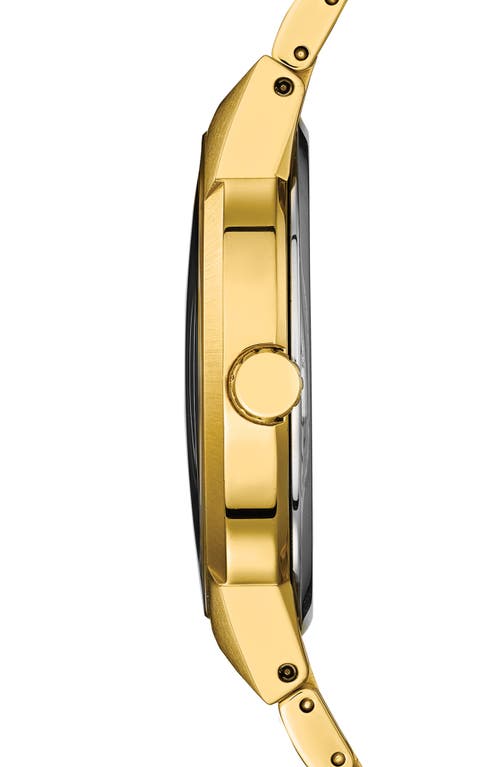 Citizen Eco-drive Men's Modern Axiom Gold-tone Stainless Steel Bracelet Watch 40mm In Gold