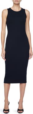 L'AGENCE Racerback Midi Dress