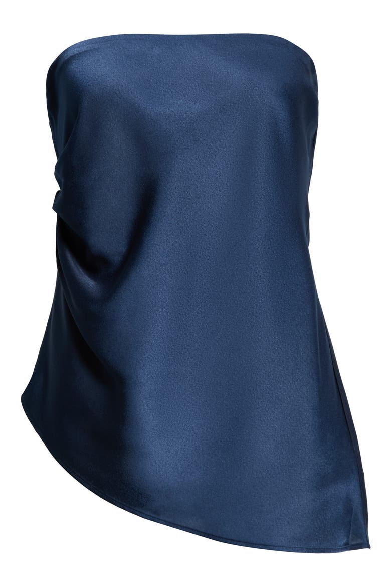 Vienna Strapless Top, Alternate, color, NAVY