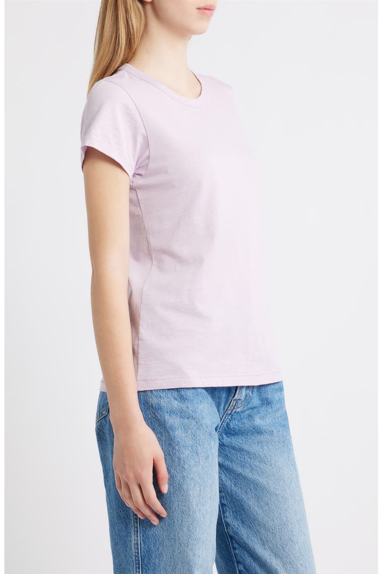 The Slub Cotton T-Shirt, Alternate, color, LAVENDER