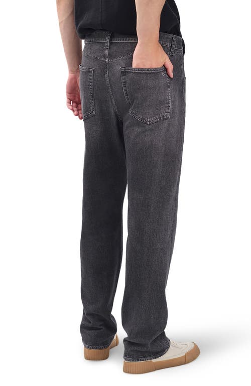 Rag & Bone Fit 4 Miramar Straight Leg Cotton Terry Sweatpant Jeans In Gray
