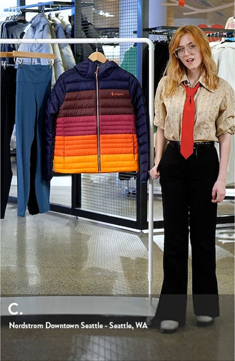 Fuego 800 Fill Power Down Hooded Jacket, sales video thumbnail