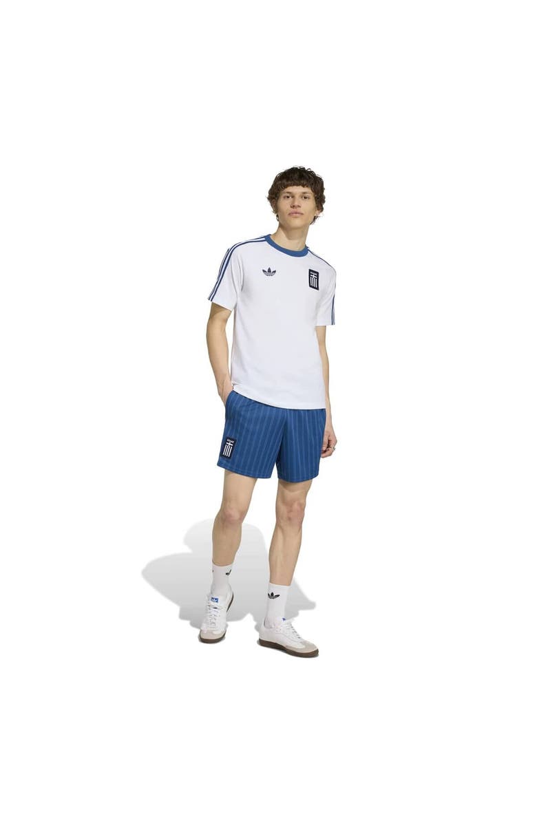 adidas Originals Men's adidas Originals White Greece National Team T-Shirt, Alternate, color, White