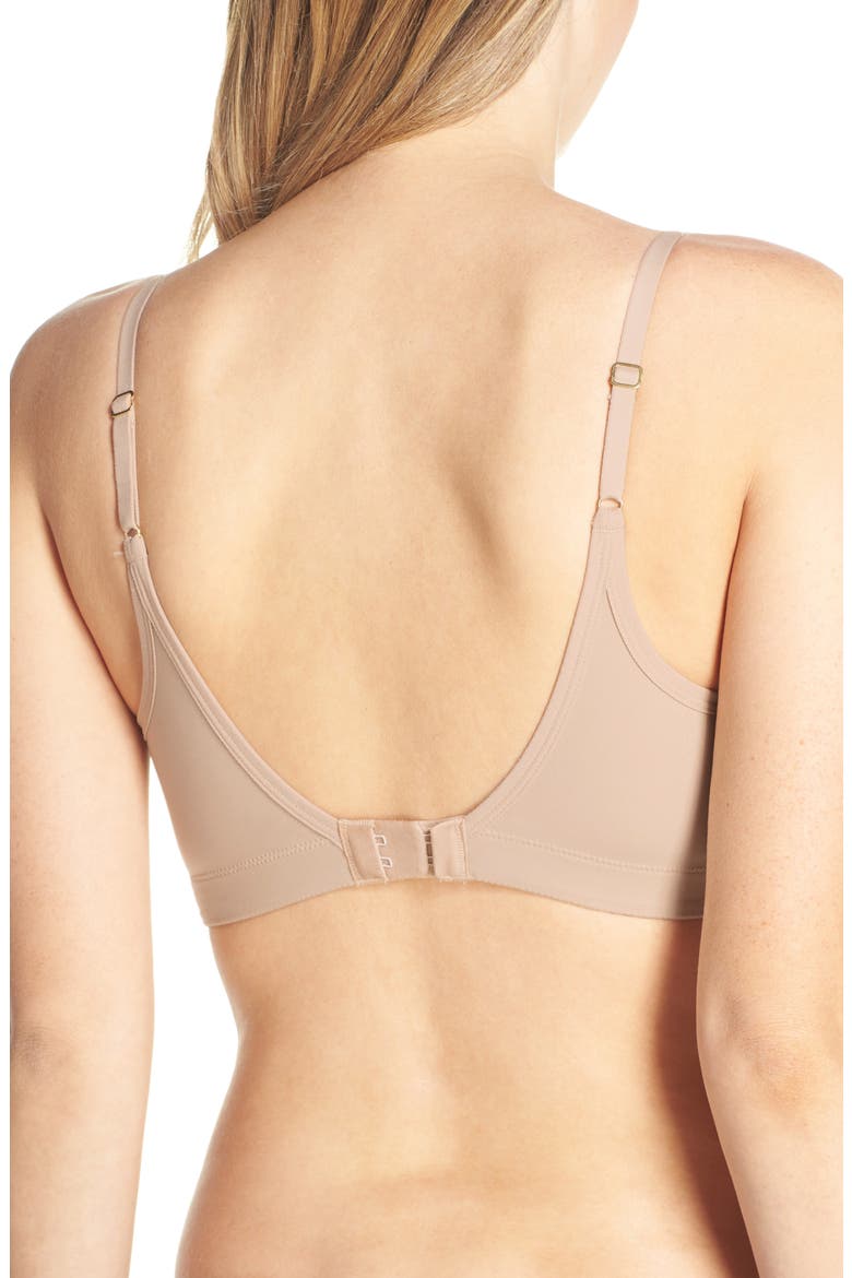 Bliss Perfection Wireless Nursing Bra, Alternate, color, CAFÉ