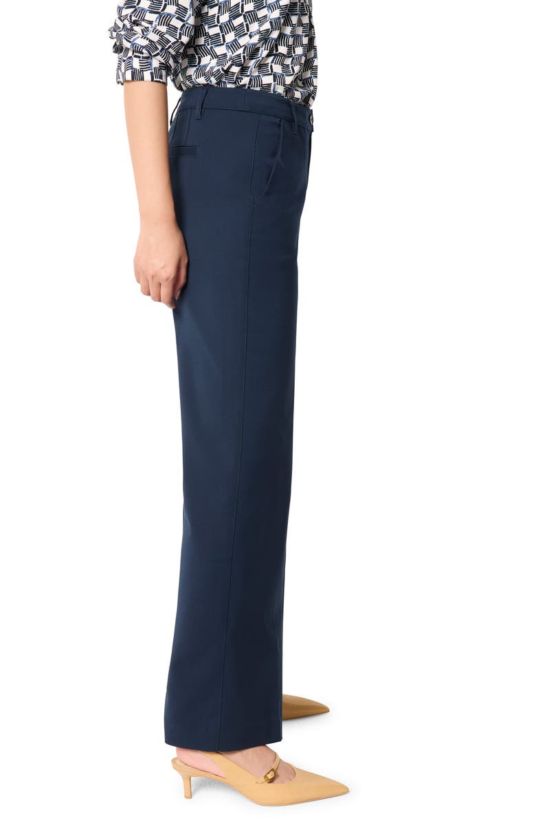 NIC+ZOE Seasonless Wide Leg Pants, Alternate, color, Dark Indigo