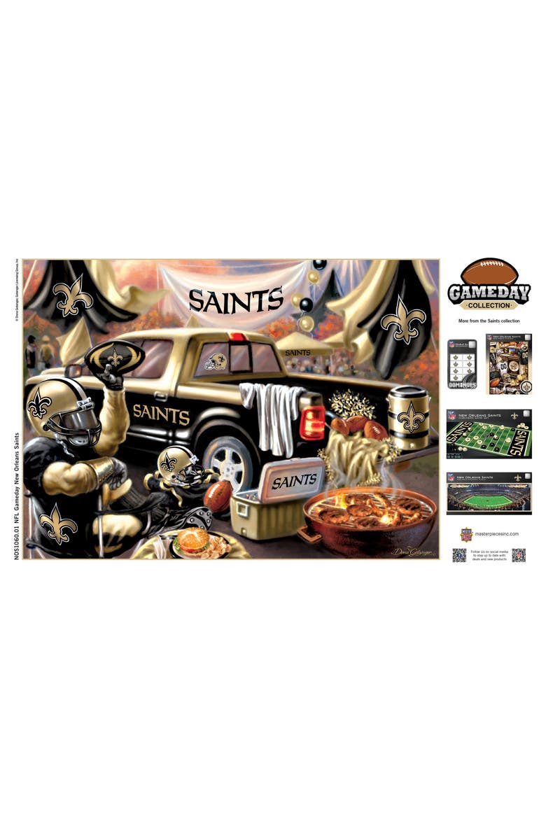 New Orleans Saints Gameday 1000pc Puzzle, Alternate, color, Multicolor
