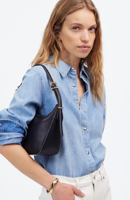 Madewell The Keeper Shoulder Bag In Black