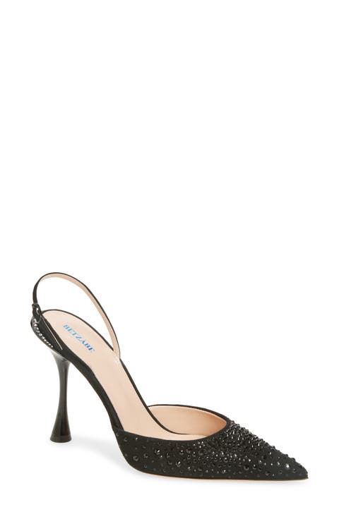 Sofia Crystal Embellished Slingback Pump (Women)