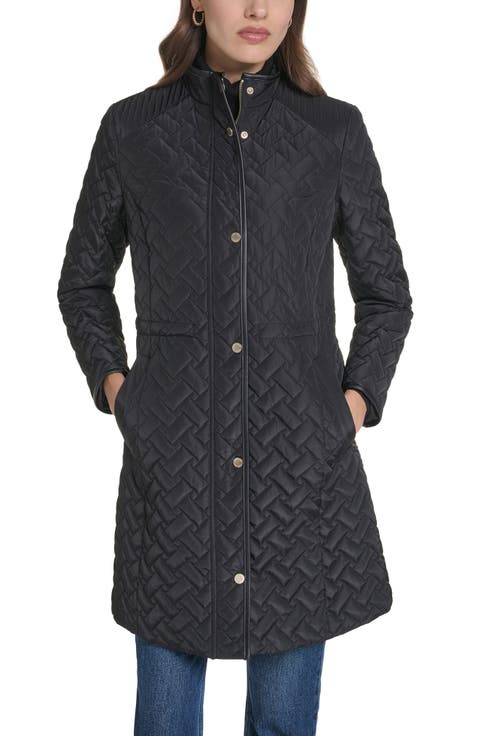 Signature Quilted Stand Collar Jacket