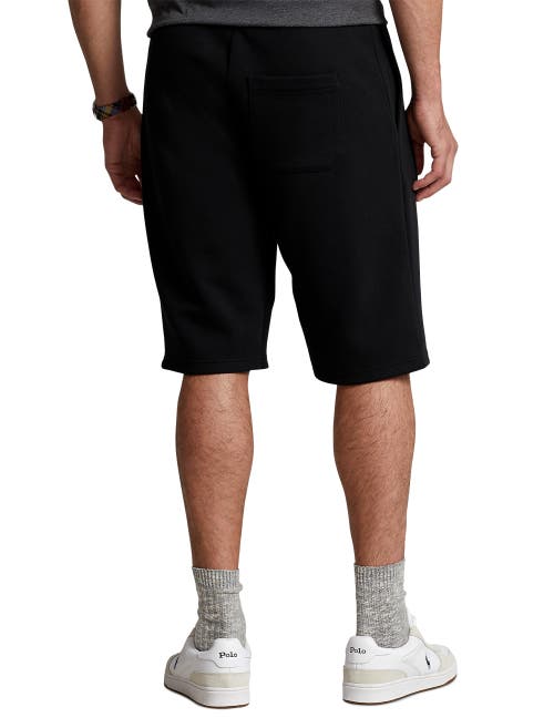 Polo Ralph Lauren Double-knit Shorts In Black