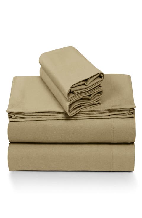 Cotton Flannel Sheet Set