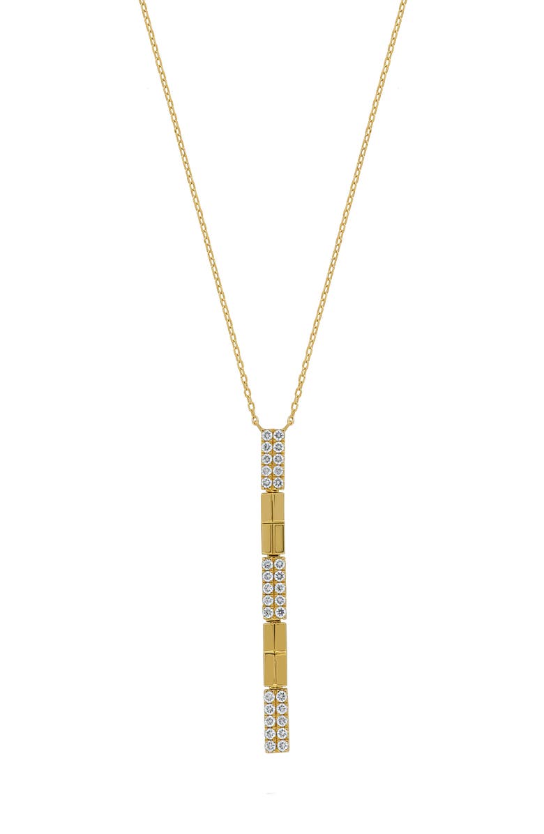 Bony Levy Cleo Diamond Linear Pendant Necklace, Main, color, 