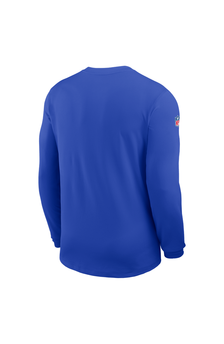Nike Men's Nike  Royal Los Angeles Rams Sideline Coaches UV Dri-FIT Long Sleeve Shirt, Alternate, color, Royal