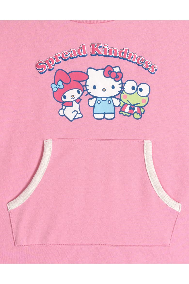 2-Piece T-Shirt and Pants Set, Alternate, color, Pink Oatmeal Heather