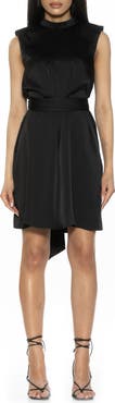 Alexia Admor Brixton Mock Neck Sleeveless Shift Dress