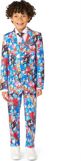 Kids' Sonic the Hedgehog<sup>™</sup> Two-Piece Suit & Tie Set