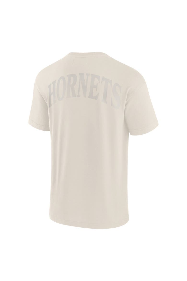 Men's Fanatics Cream Charlotte Hornets Elements Iconic T-Shirt, Alternate, color, Cream