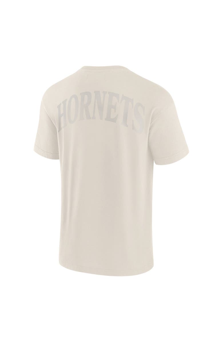FANATICS Men's Fanatics Cream Charlotte Hornets Elements Iconic T-Shirt, Alternate, color, Cream