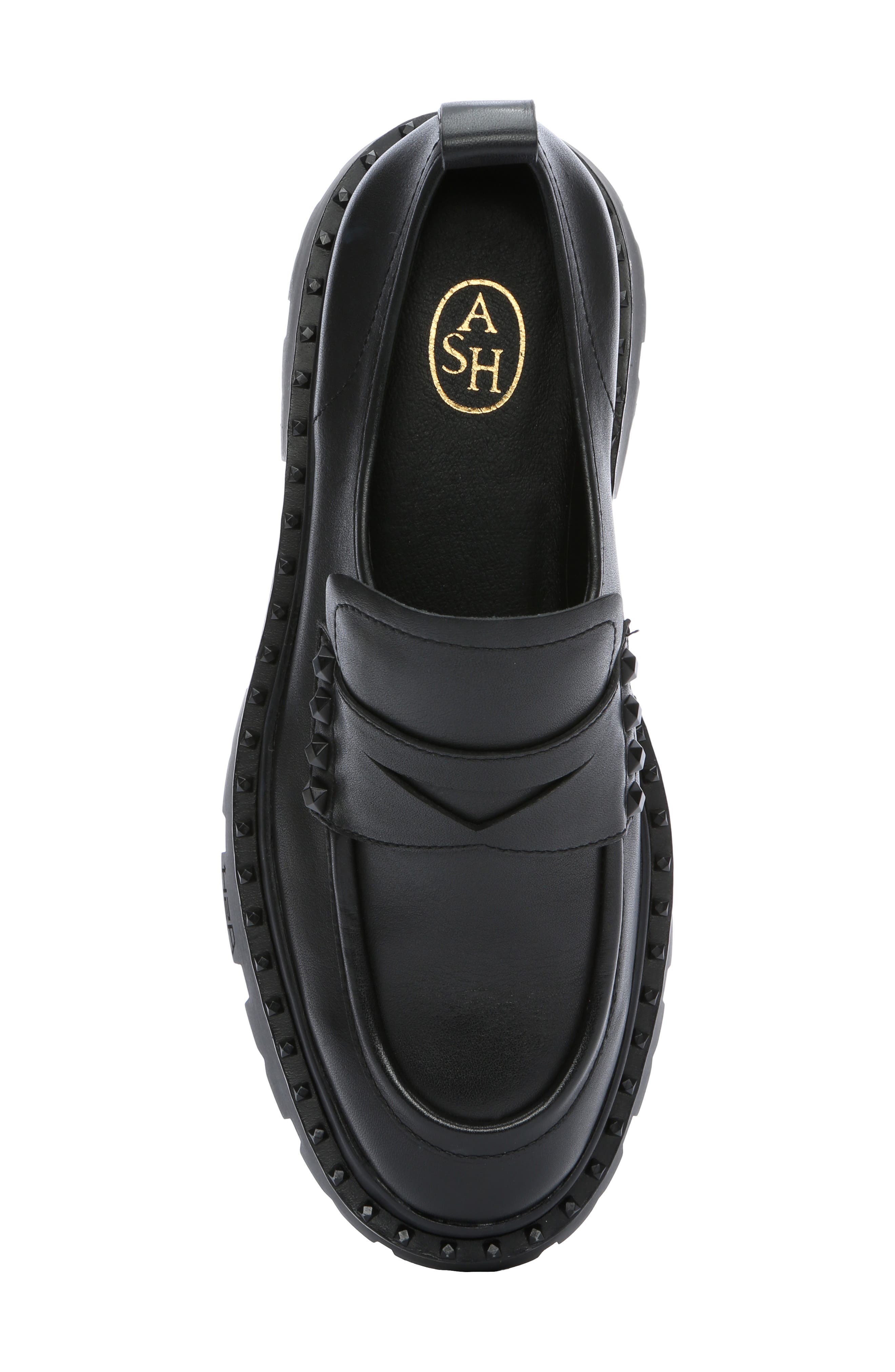 Ash Genial Stud Platform Loafer, Alternate, color, 