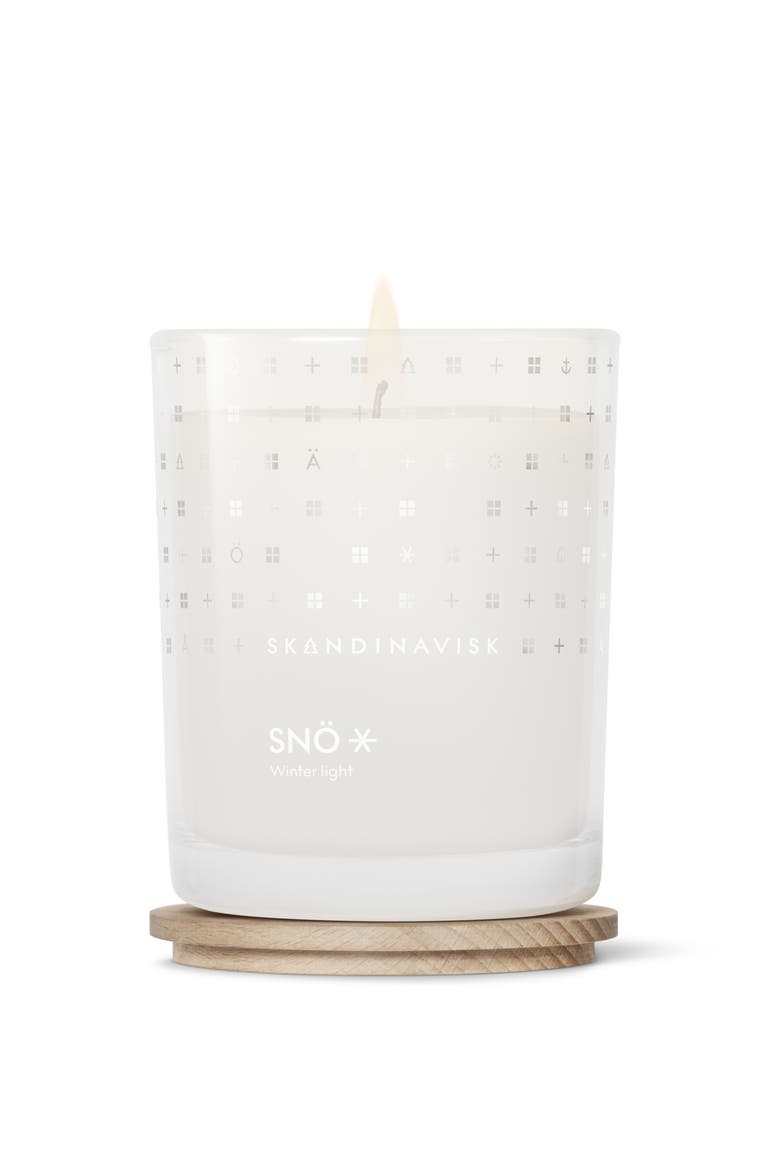 SNÖ Scented Candle 200g Special Edition, Main, color, White
