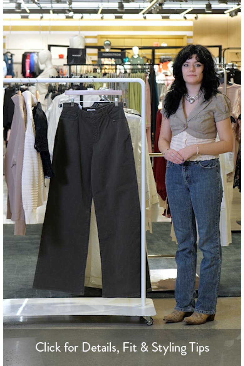 Good Ease Wide Leg Twill Pants video