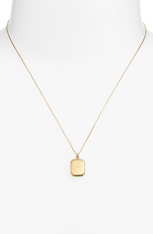 Set & Stones Audrey Birth Flower Pendant Necklace In Multi