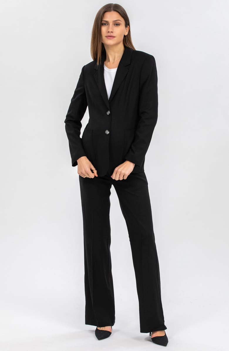 PIETRO BRUNELLI MATERNITY Flare Leg Maternity Pants, Alternate, color, 