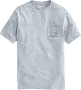 vineyard vines Men's Vintage Whale Pocket Graphic Tee