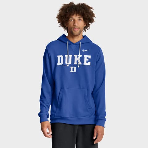 Men's Nike Royal Duke Blue Devils 2025 Sideline Standard Issue Dri-FIT Hoodie