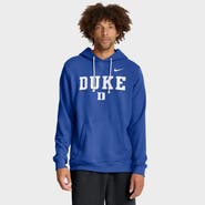Nike Men's Nike Royal Duke Blue Devils 2025 Sideline Standard Issue Dri-FIT Hoodie