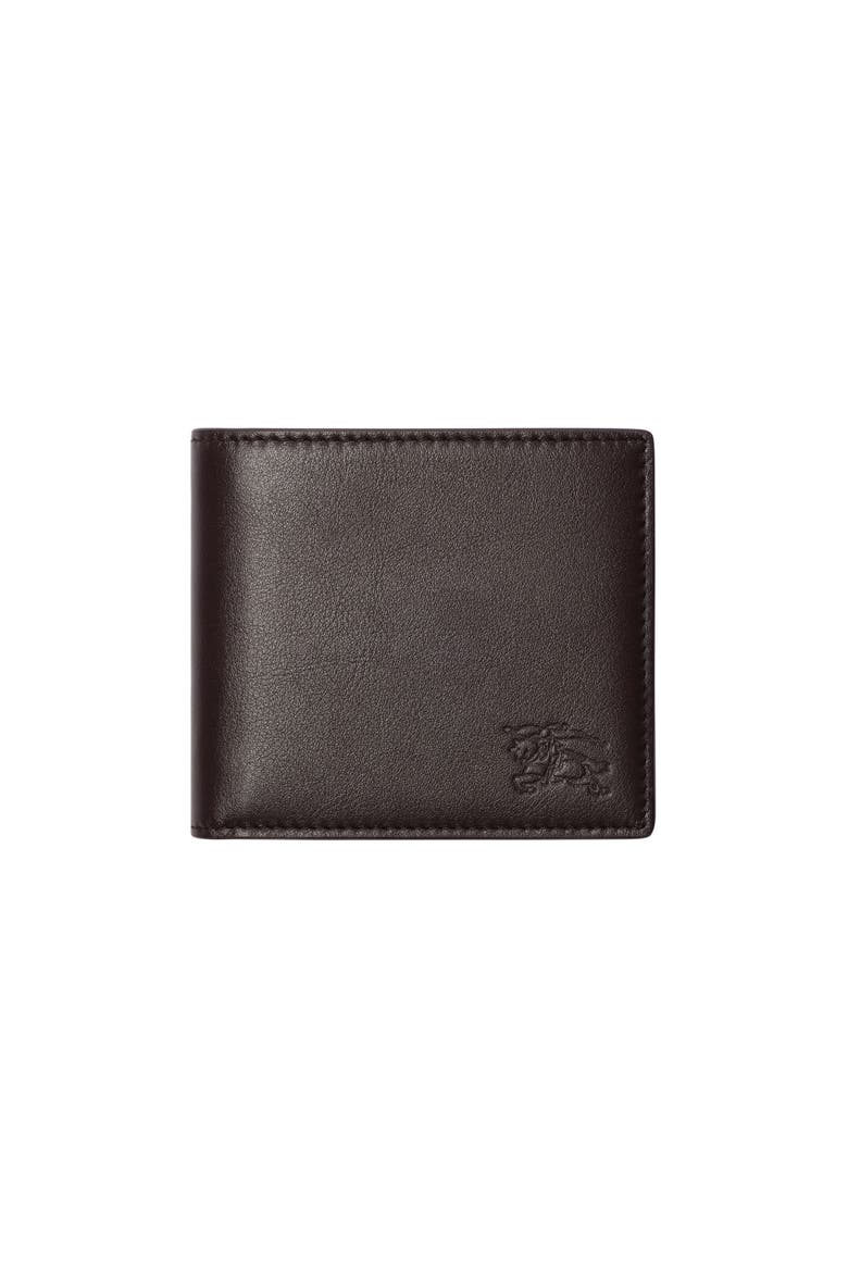 Pop Check Bifold Coin Wallet, Main, color, Peat brown/sand beige